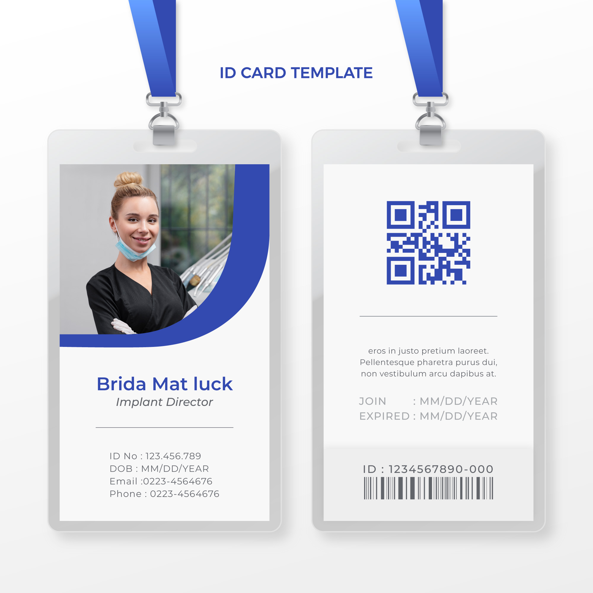 custom id badges printing london